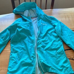 Columbia Kids Jacket in Aqua Blue